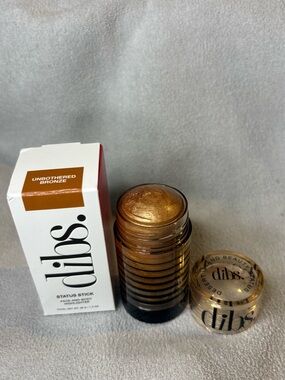 dibs. Status Stick Cream Bronzer shade Unbothered Bronze 1.3oz Brand New in Box